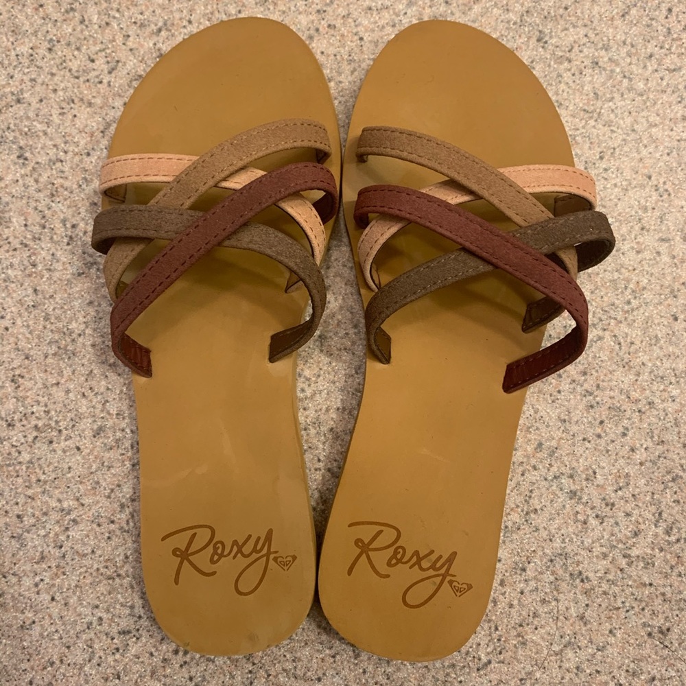 Roxy brand. Women’s sandals. Like new.